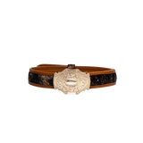 TIGER HAIRCALF BELT