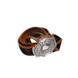 TIGER HAIRCALF BELT