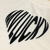 White Heart Tee